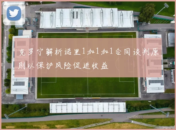 克罗宁解析诺里1加1加1合同谈判原则以保护风险促进收益